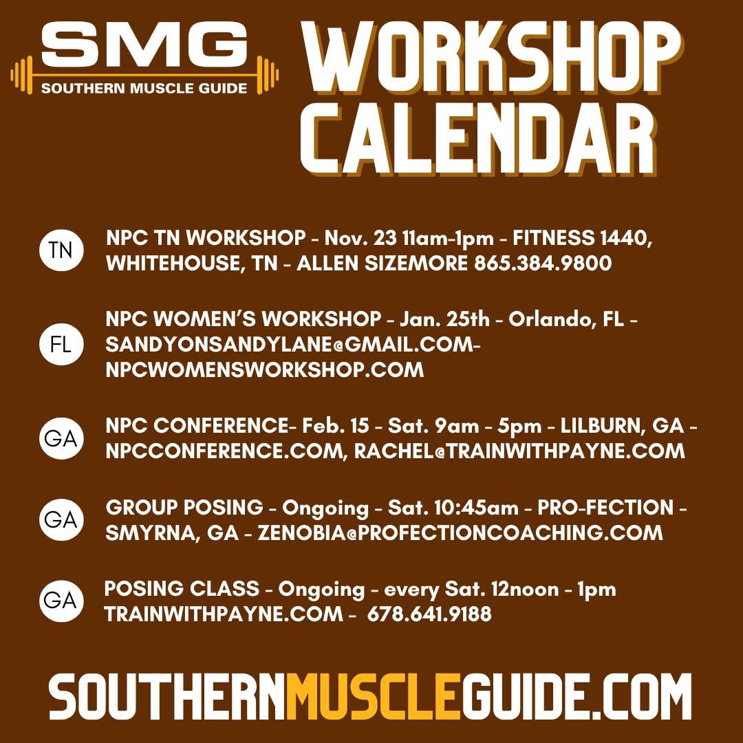 Workshop Calendar