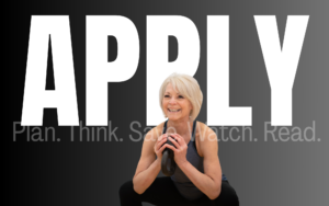 ARE YOU APPLYING WHAT YOU’VE LEARNED TO YOUR FITNESS PROGRAM?