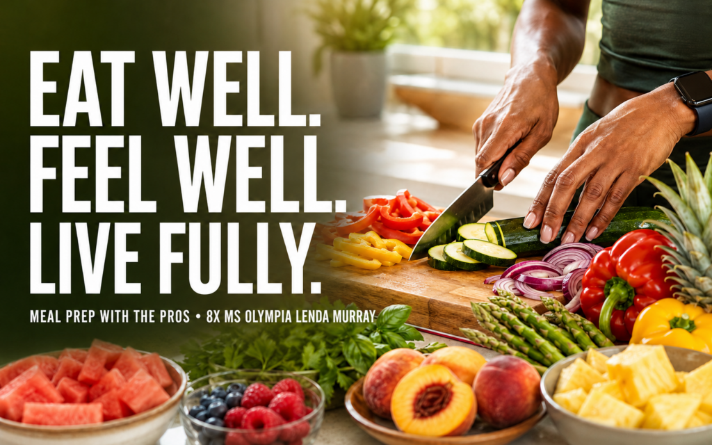 Meal Prep With the Pros: Eat Well. Fell Well. Live Fully